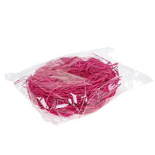 Floristik24 Kranz aus Rattan Ø20cm Pink 1St