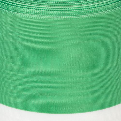 Kranzbänder Moiré 125mm x 25m in Grün-Weiß, Schleifenband Taftbindung, Nationalband Dekoband | Floristik24.de