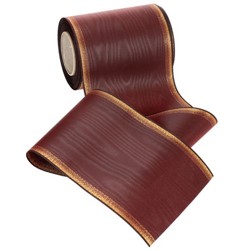 Kranzband Bordeaux Moiré 125mm Dekoband | Floristik24.de