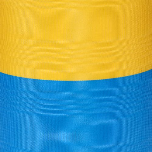 Kranzband Moiré Blau-Gelb 100mm, Schleifenband National, Vereinsband Deko, Trauerband Festlich, Acetat | Floristik24.de