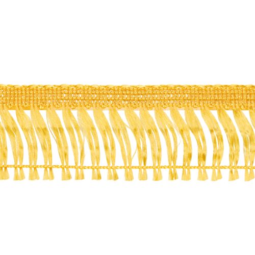 Kranzband Quasten Fransen Goldene Selbstklebende Franse 40mm 25m | Floristik24.de