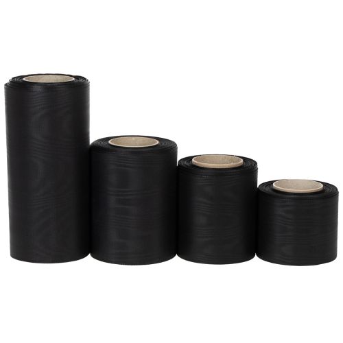 Kranzband Schwarz Verschiedene Breiten 25m kaufen | Floristik24.de