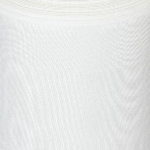 Kranzband Weiß, 200mm Breite, 25m Rolle, Trauerband, Schleifenband, Dekoband für Trauerfloristik und Anlässe | Floristik24.de