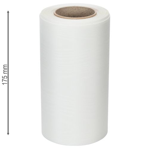Kranzband Weiß Trauerfloristik 175mm Breit 25m Lang Hochwertiges Acetat Schleifenband | Floristik24.de