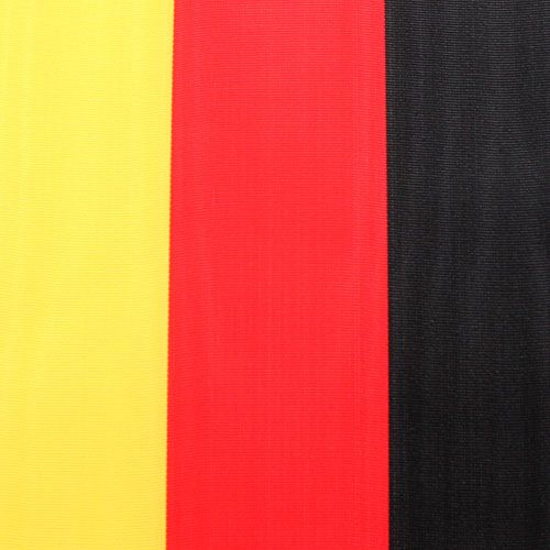 Floristik24 Kranzbänder Moiré schwarz-rot-gold 100 mm