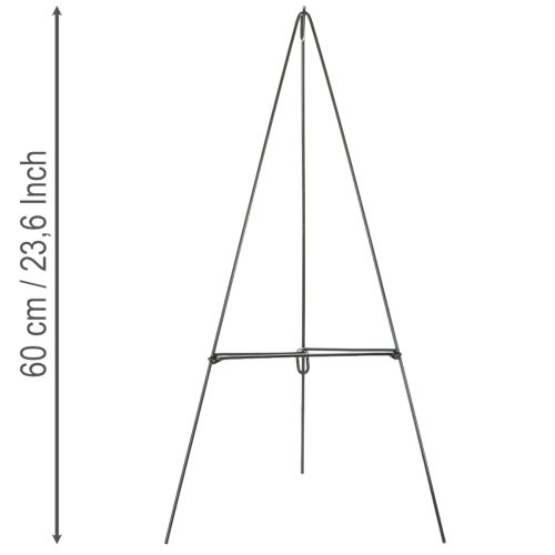 Kranzständer Dunkelgrün – für kleinere Kränze bis 50cm Durchmesser | Floristik24.de