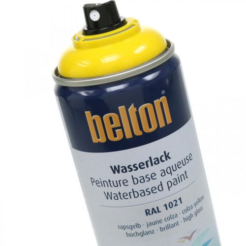 Artikel Belton free Wasserlack Gelb Hochglanz Spray Rapsgelb 400ml