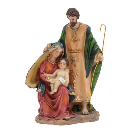Floristik24 Krippenfiguren Maria, Josef, Jesus 14,5cm