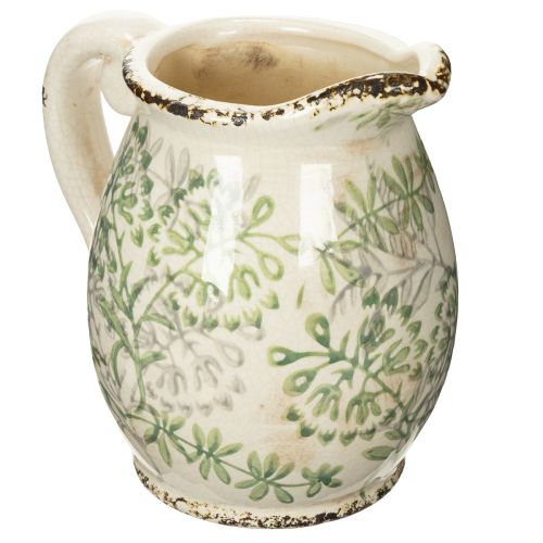 Floristik24 Krug zum Bepflanzen Vintage Look Landhausstil 16cm