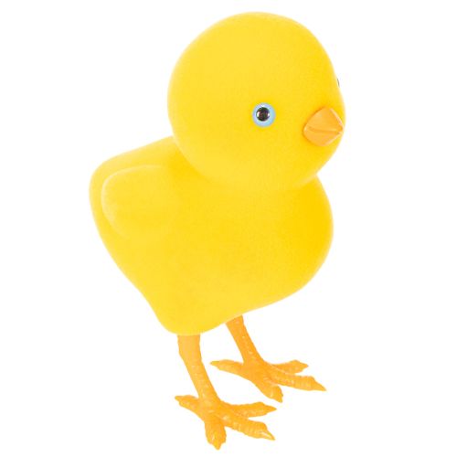 Küken Dekoration für Ostern Tischdeko Wiederverwendbar Wohnzimmer Dekoration 16cm 2St