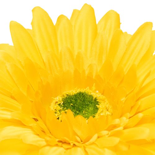 Künstliche Blumen Gerbera Sonnengelb Gartenblume 47cm 6St | Floristik24.de
