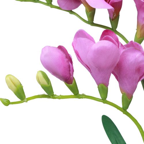 Artikel Künstliche Gartenblumen Freesie Lila 58cm