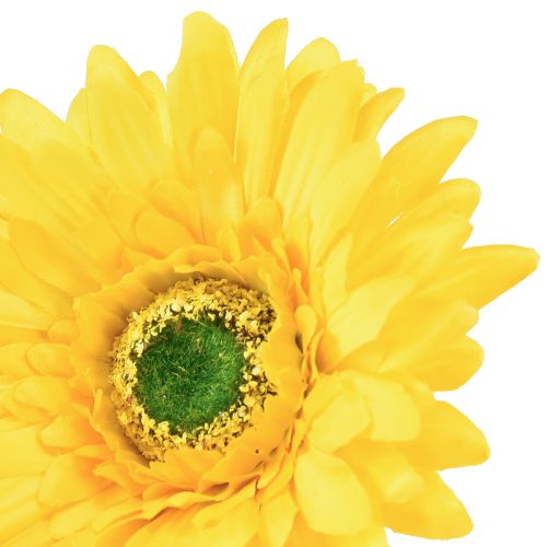 Artikel Künstliche Blumen Gerbera Sonnengelb 47cm