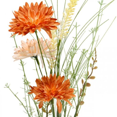 Artikel Künstliche Wiesenblumen Orange Kunstblumen am Pick Sommerdeko