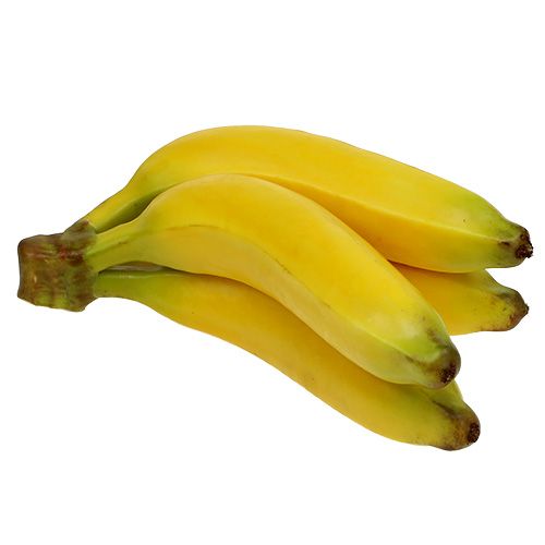 Floristik24 Künstlicher Bananenbund Gelb 23cm