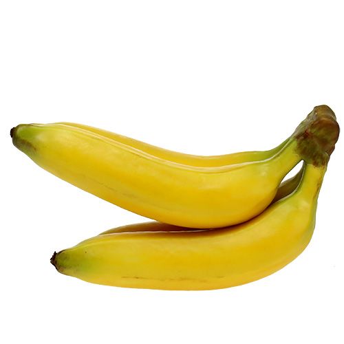 Floristik24 Künstlicher Bananenbund Gelb 23cm