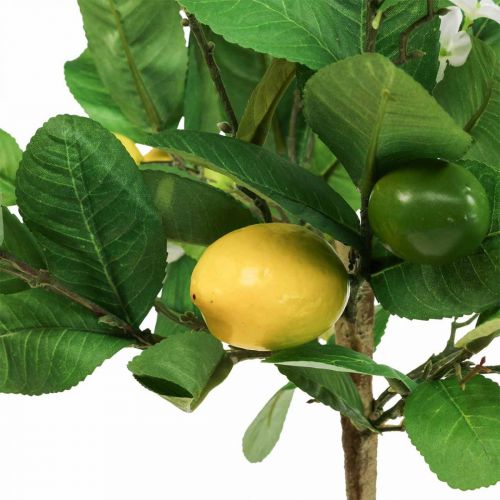 Künstlicher Zitronenbaum im Topf Zitronenbäumchen H57cm