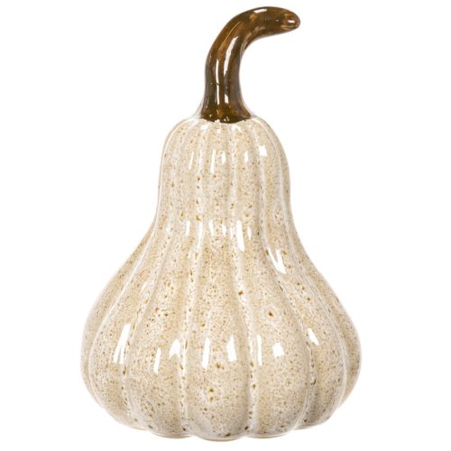 Deko Kürbis Keramik Herbstliche Tischdeko 12cm | Floristik24.de