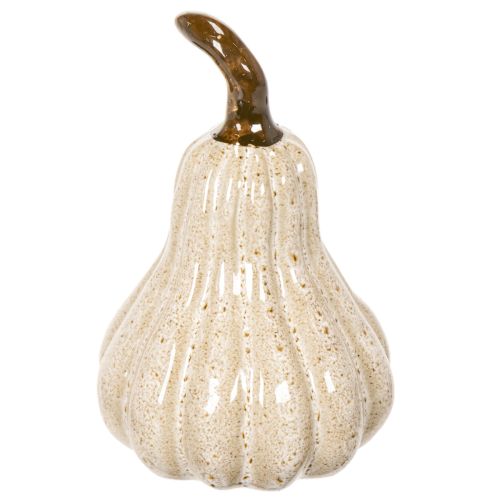 Deko Kürbis Keramik Herbstliche Tischdeko 12cm | Floristik24.de