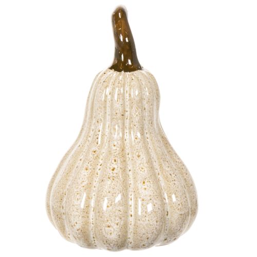 Deko Kürbis Keramik Herbstliche Tischdeko 12cm | Floristik24.de