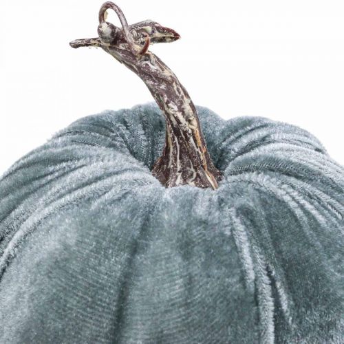 Artikel Kürbis Deko Herbst Beige Grau Beflockt H11cm Ø12cm 3 St