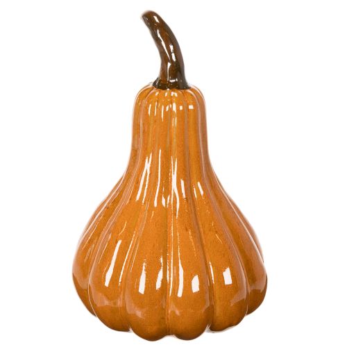 Kürbis Keramik Herbstliche Tischdekoration 26cm | Floristik24.de