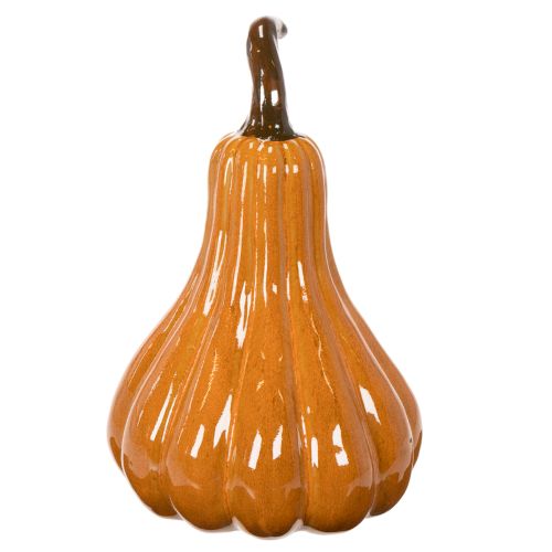 Kürbis Keramik Herbstliche Tischdekoration 26cm | Floristik24.de
