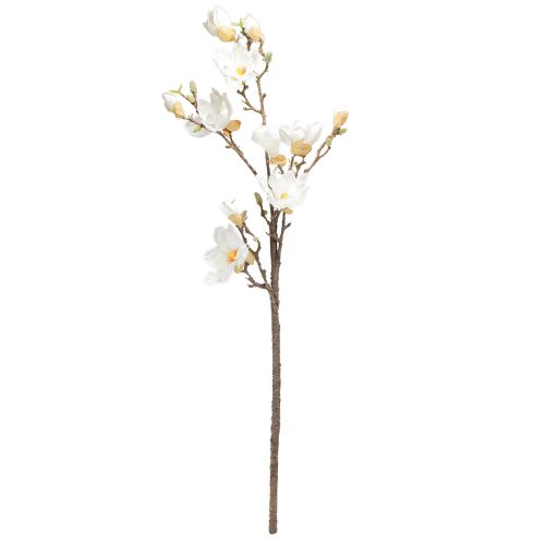 Artikel Kunstblume Magnolienzweig Blüten Ø2–10cm Creme L105cm