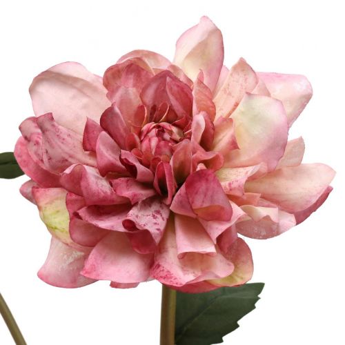 Artikel Kunstblume Dahlie Pink Blüte mit Knospe H57cm