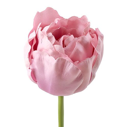 Floristik24.de Kunstblumen Tulpen 85cm gefüllt 3St-1022-02 - 84cm Altrosa