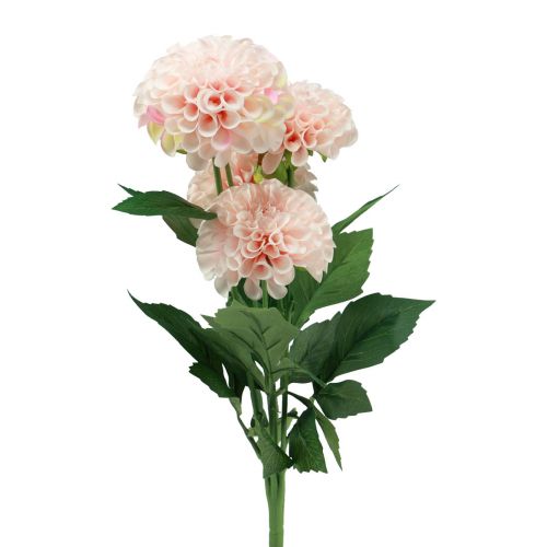 Floristik24 Kunstblumen Deko Dahlien künstlich Rosa 50cm