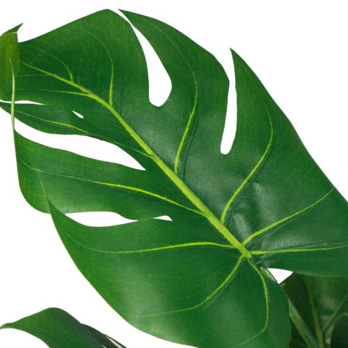 Floristik24 Kunstpflanze Philodendron Künstliche Topfpflanze H60cm