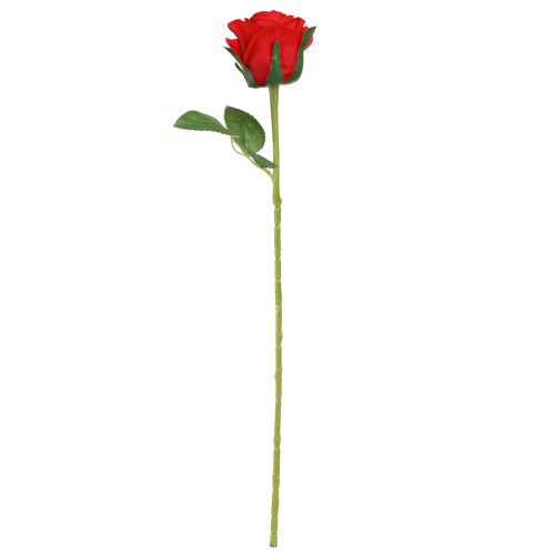 Artikel Kunstrosen Rote Rosen Deko Blüte Ø6cm H6cm L50cm 4 St