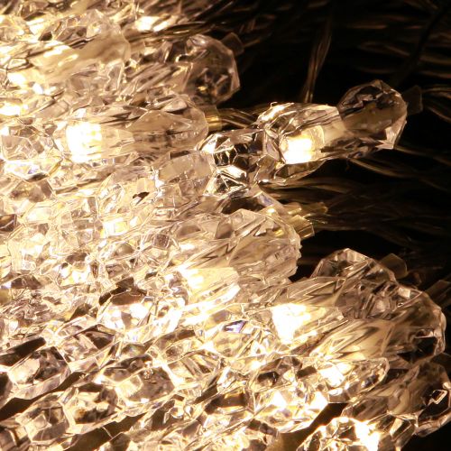 Floristik24 LED Girlande Eiszapfen Winter Außen Timer 24 LED 460cm