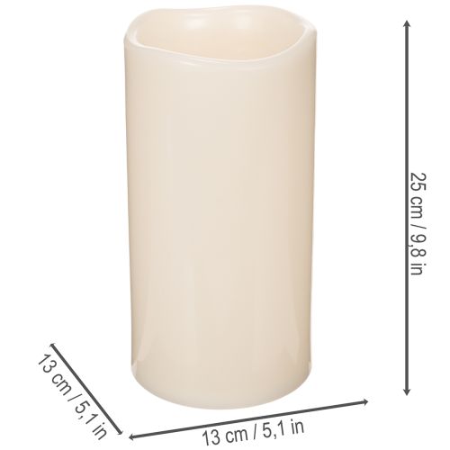 LED Kerze groß für Batterie