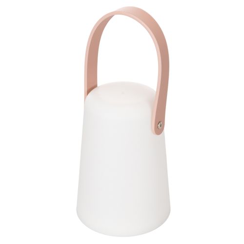 Lampe mit Henkel tragbare LED Leuchte für Outdoor und Indoor 22 cm 3St | Floristik24.de