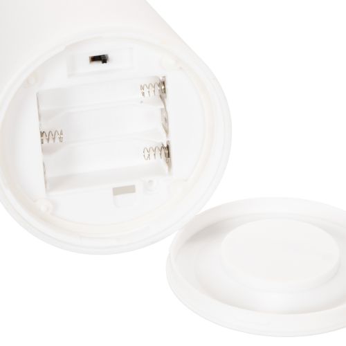 Lampe mit Henkel tragbare LED Leuchte für Outdoor und Indoor 22 cm 3St | Floristik24.de
