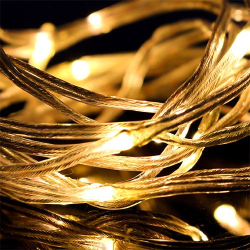 Artikel LED-Lichterkette 20er Innen 2m Warmweiß Timer Batteriebetrieben 6St