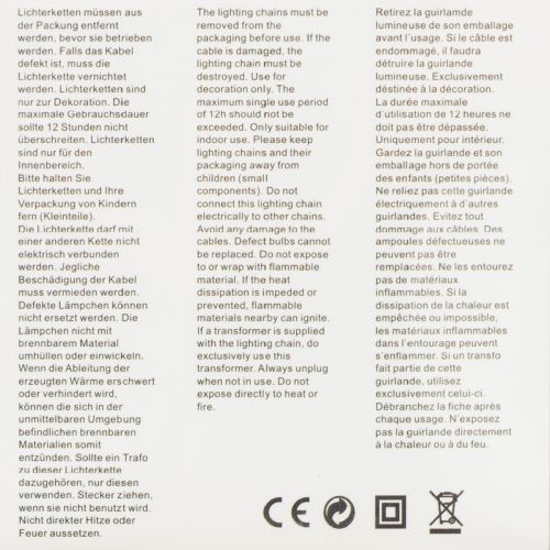 Artikel LED-Lichterkette 50er für Batterie 5m warm-weiß