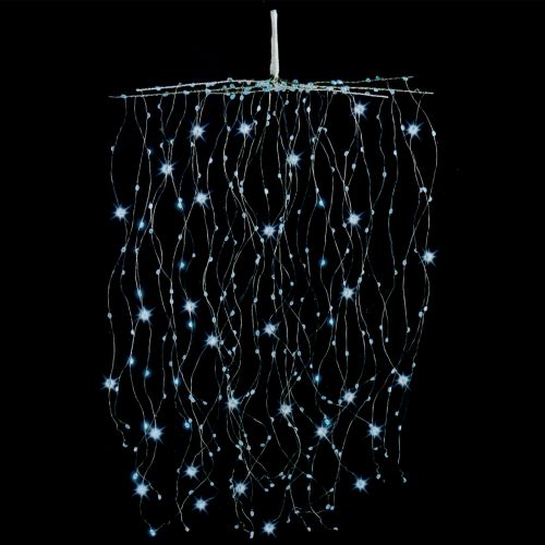 Floristik24 Lichtkaskade Micro-LED Kaltweiß 320er