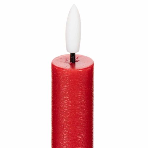 LED-Spitzkerze Rot mit