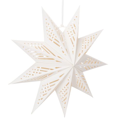 Weihnachtsstern LED Deko zum Aufhängen Warmweiß Indoor 38cm kaufen | Floristik24.de