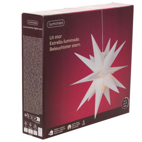 Deko LED Stern Warmweiß