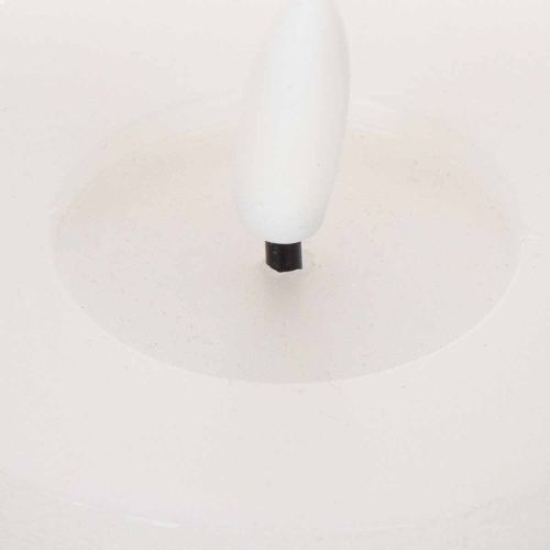 LED-XL-Teelicht Weiß Echtwachs
