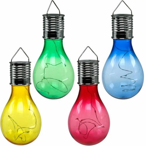 LED-Solar-Pilz mit Farbwechsel Gartendeko Beleuchtung blau 15 cm 