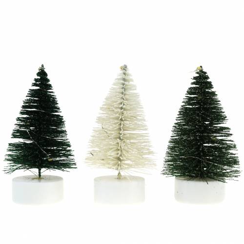 50 cm hoch in weiß glitzernd NEU Weihnachten Weihnachtsbaum aus Holz