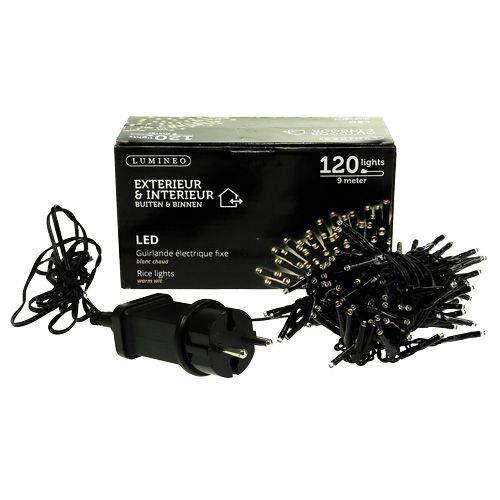 Artikel LED Reislichterkette 120er 9m warmweiß