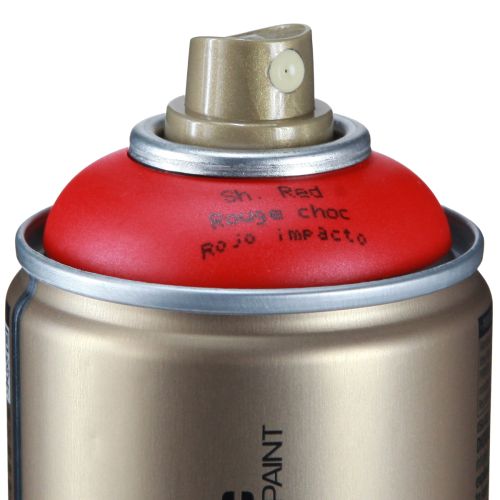 Artikel Lackspray Farbspray Rot Montana Gold Seidenmatt 400ml