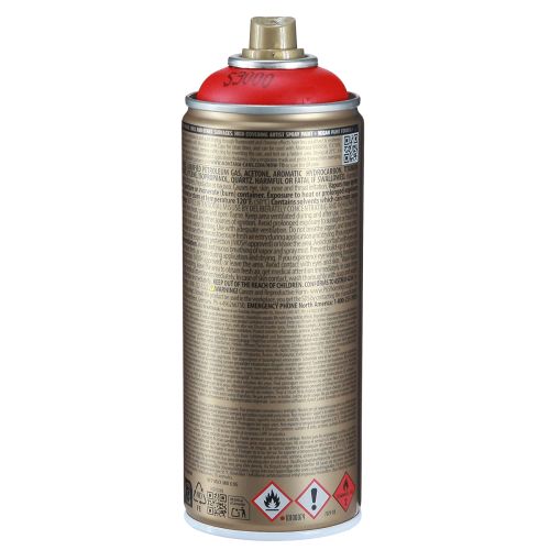 Artikel Lackspray Farbspray Rot Montana Gold Seidenmatt 400ml