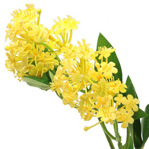 Floristik24 Wandelröschen Lantana Zweig künstlich Gelb 80cm